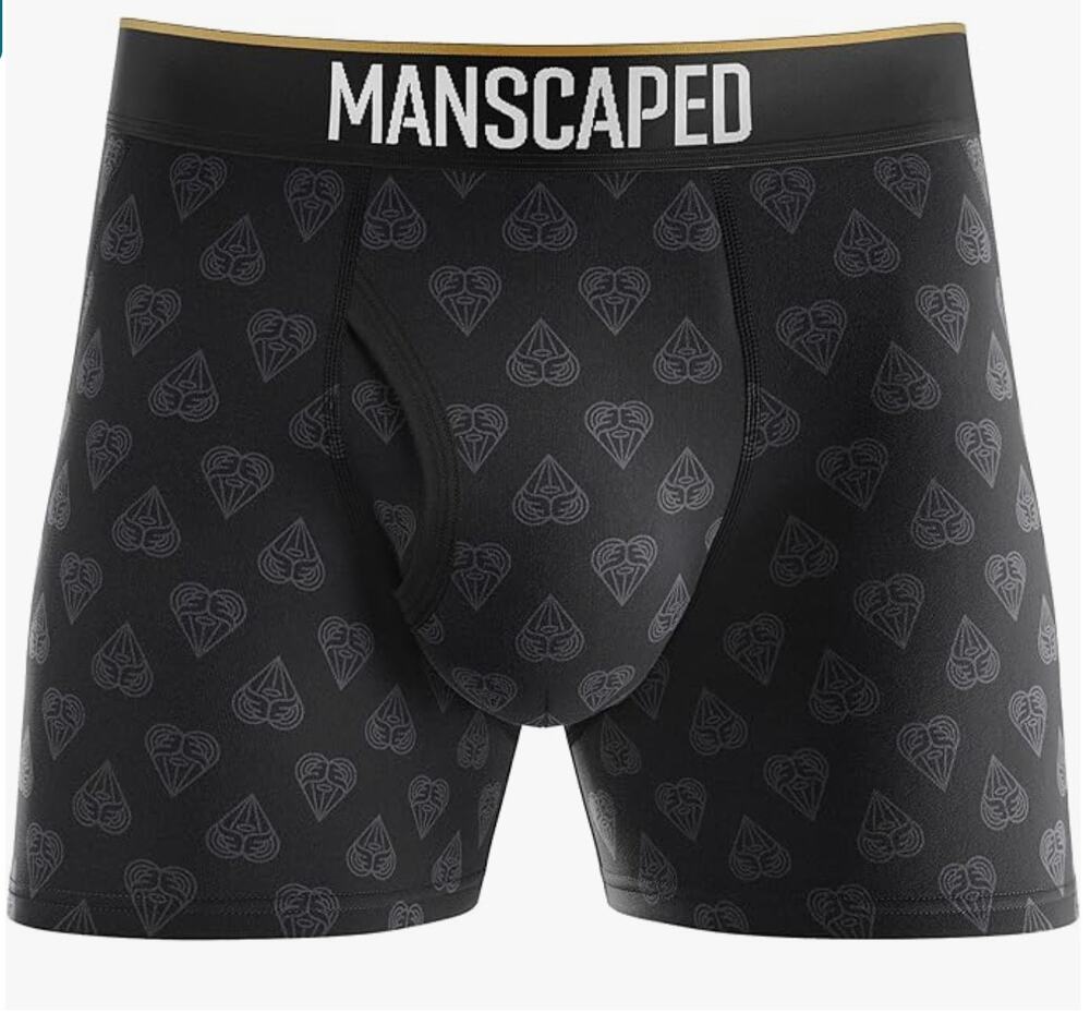Manscaped Boxers 2.0 Premium Ultra Soft Boxer Brief Nighthawk Mens XL Tagless